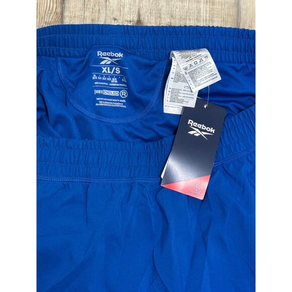 Reebok Women's Blue Performance Running, Fitness, Workout, Track Shorts XL, NWT - Picture 4 of 4